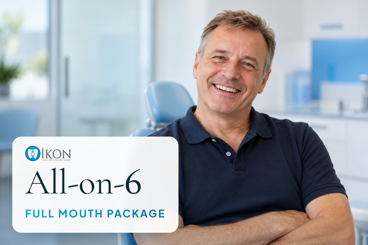 All-on-6 package in Istanbul, Turkey (illustrative image, not a patient)