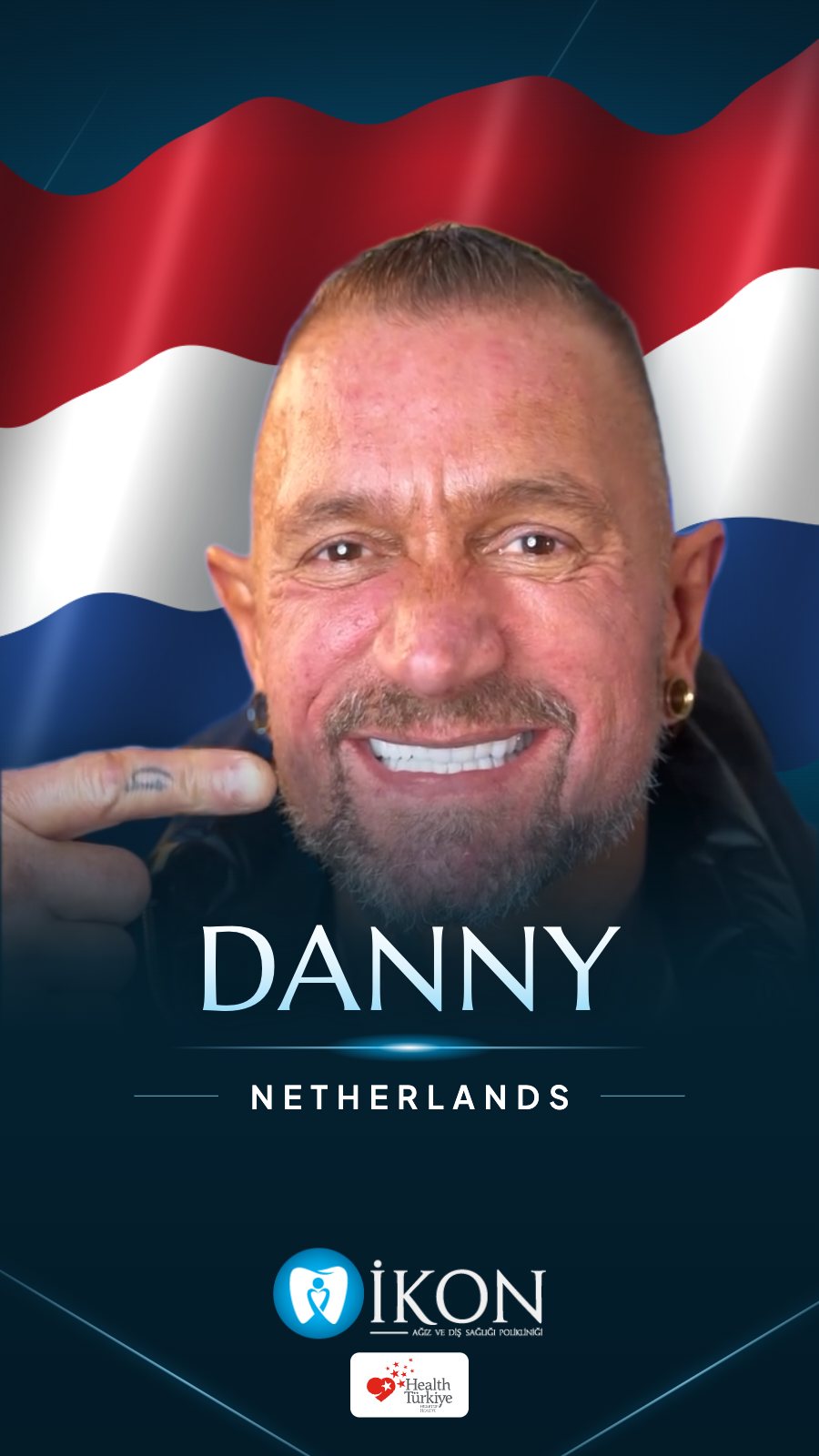 Danny from the Netherlands: dental treatment at İkon Dental in Istanbul, Turkey (patient video review)
