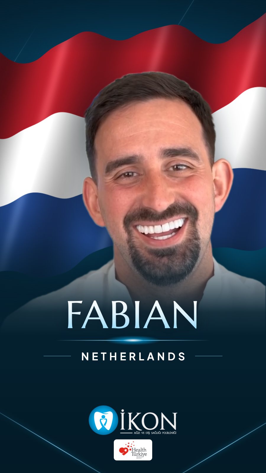 Fabian from the Netherlands: dental treatment at İkon Dental in Istanbul, Turkey (patient video review)