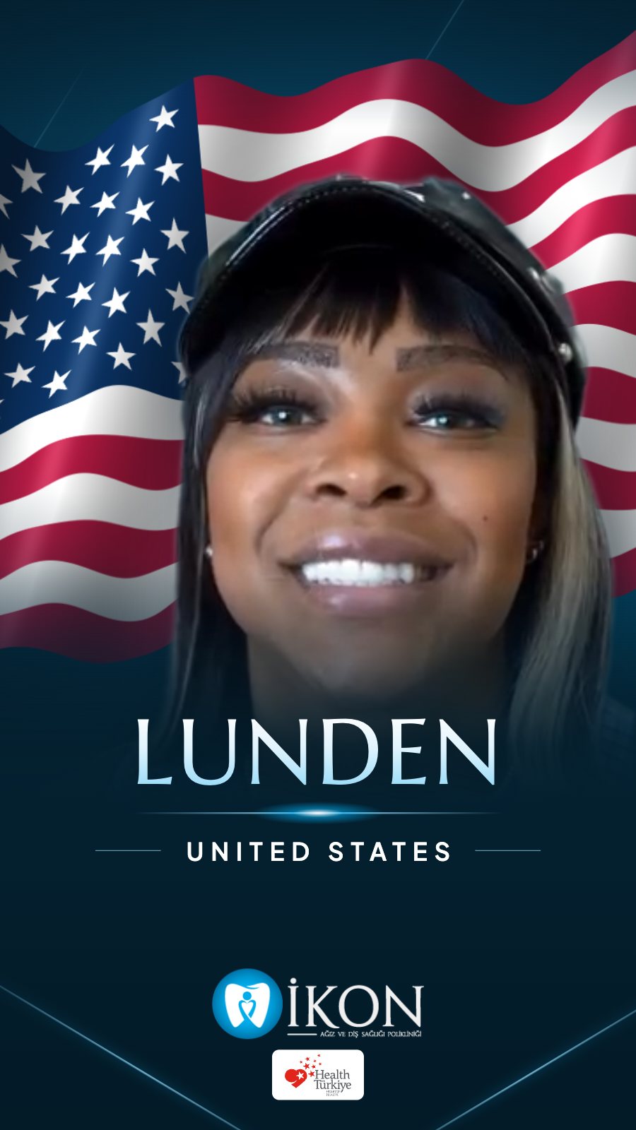 Lunden from the United States: dental treatment at İkon Dental in Istanbul, Turkey (patient video review)