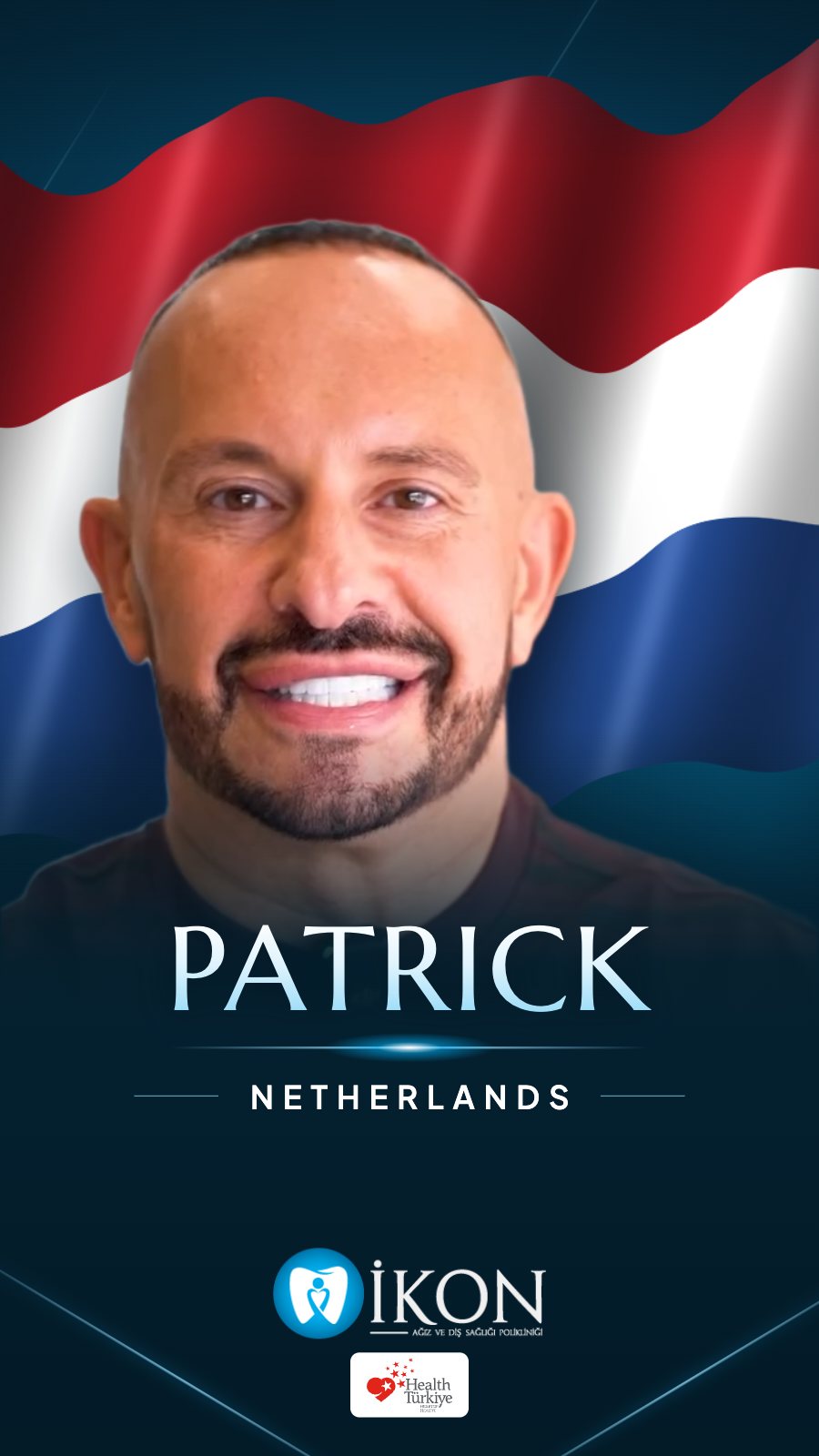 Patrick from the Netherlands: dental treatment at İkon Dental in Istanbul, Turkey (patient video review)