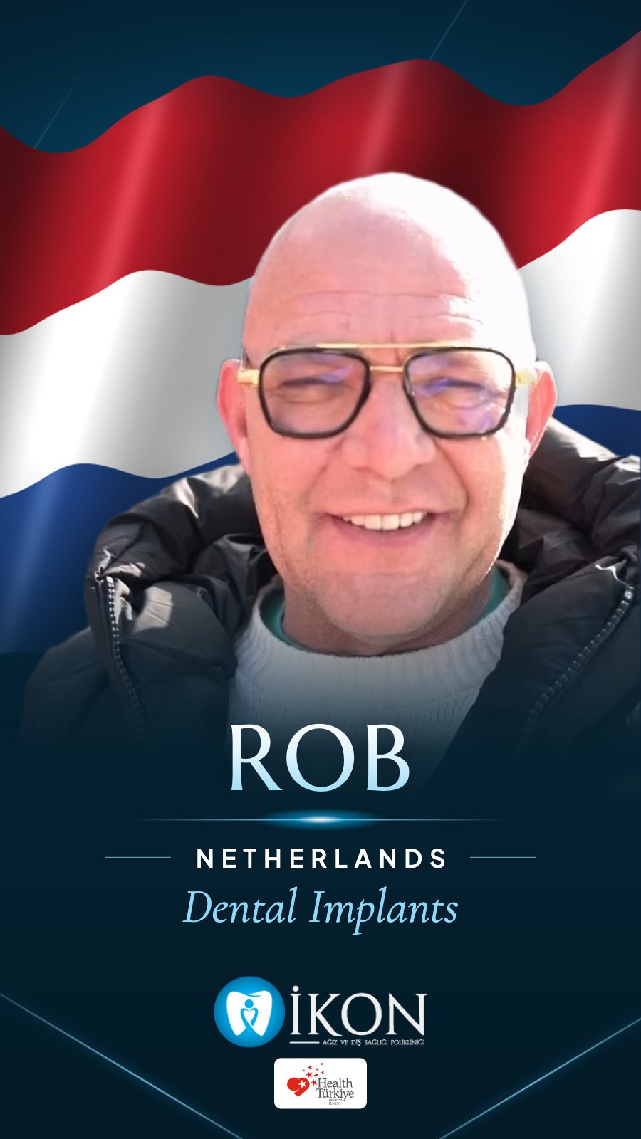 Rob from the Netherlands: dental implants at İkon Dental in Istanbul, Turkey (patient video review)