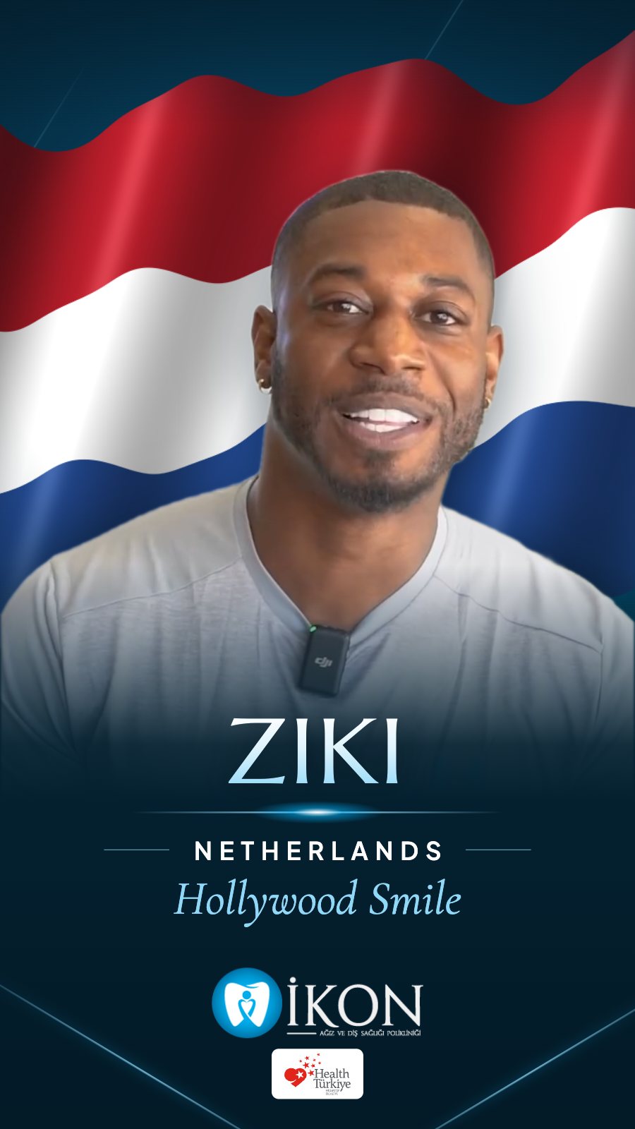 Ziki from the Netherlands: Hollywood smile at İkon Dental in Istanbul, Turkey (patient video review)